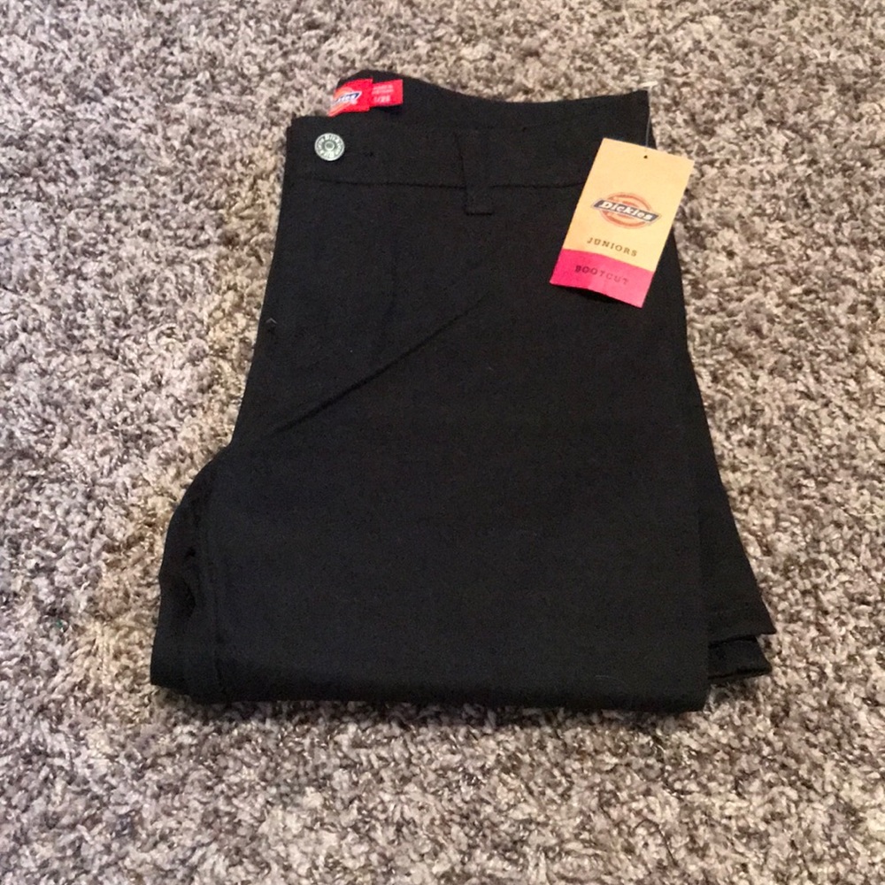 Juniors Black Slacks